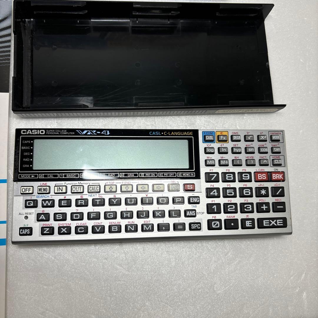 CASIO ポケコン SUPER COLLEGE VX-4本体　スーパーカレッジ