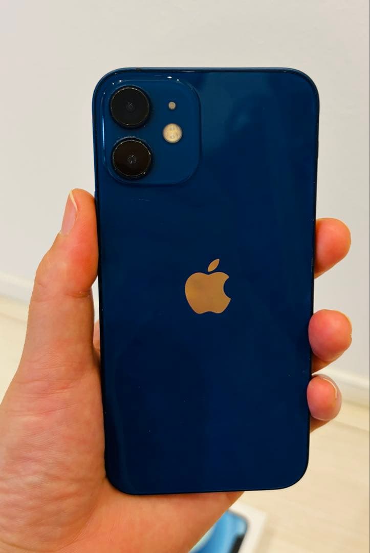 【超美品】 iPhone12mini 128GB ブルー　SIMフリー