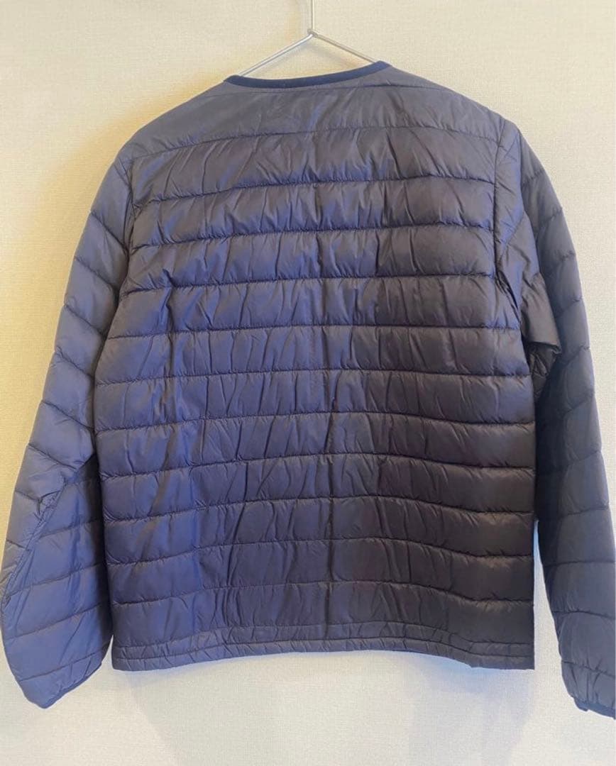 DANTON ネイビー キルティングダウンジャケット40