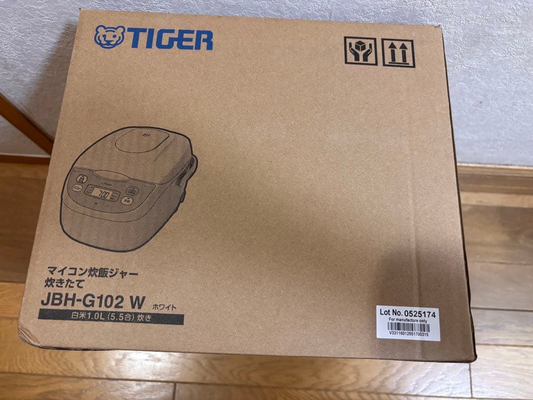 タイガー TIGER JBH-G102W