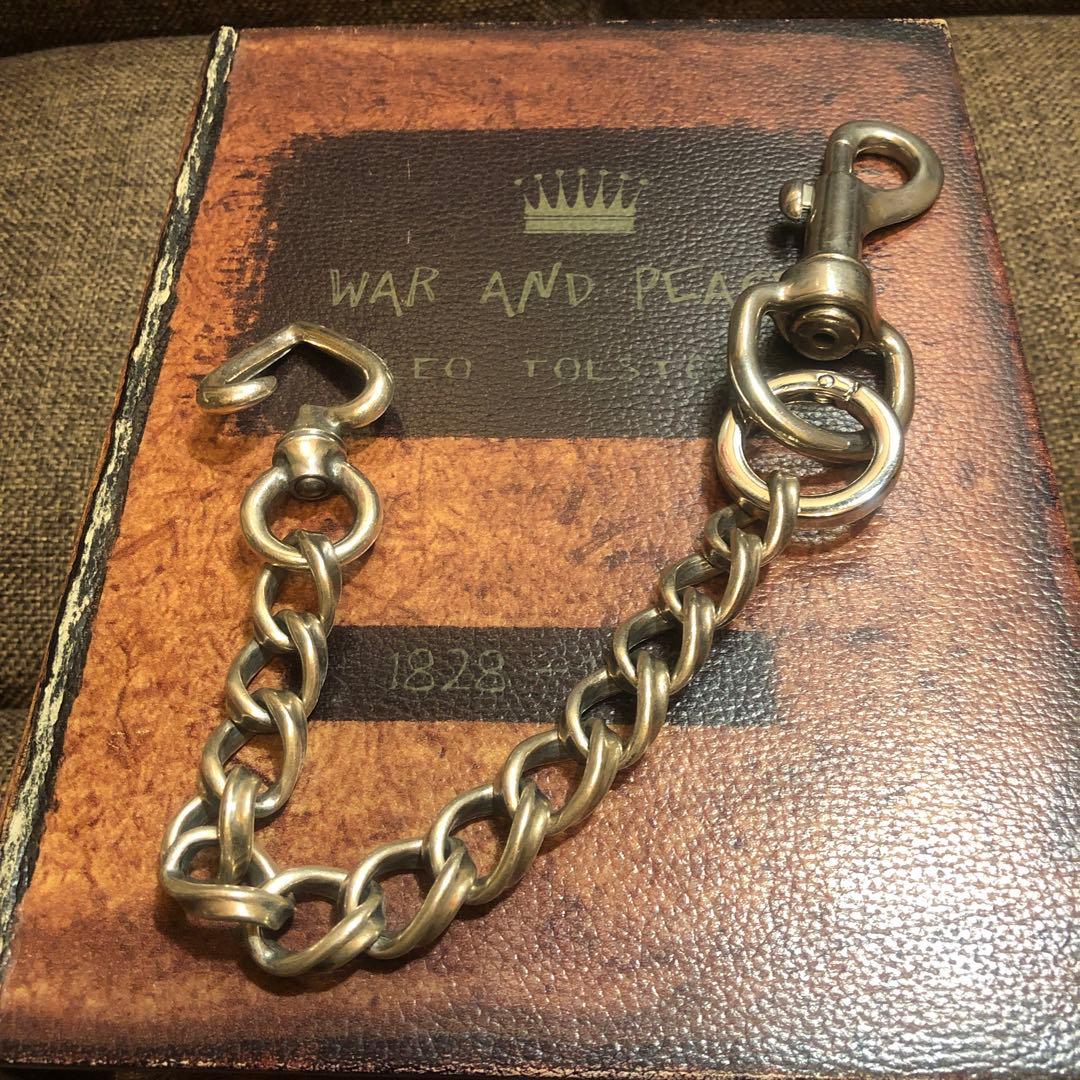 ルードギャラリー　ショートウォレットチェーン・ブレスレットに！シルバー925