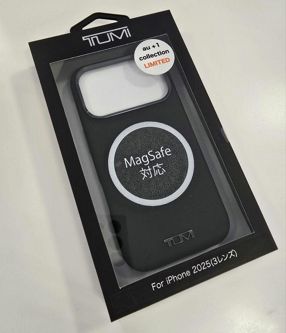 iPhone17Pro TUMI SILICONE HARD CASE／黒