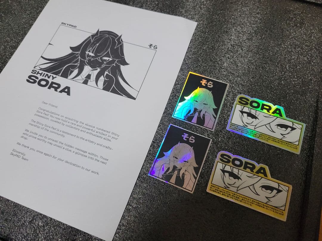 マウス・トラックボール SKYPAD 3.0 XL SHINY SORA (LIMITED DROP)