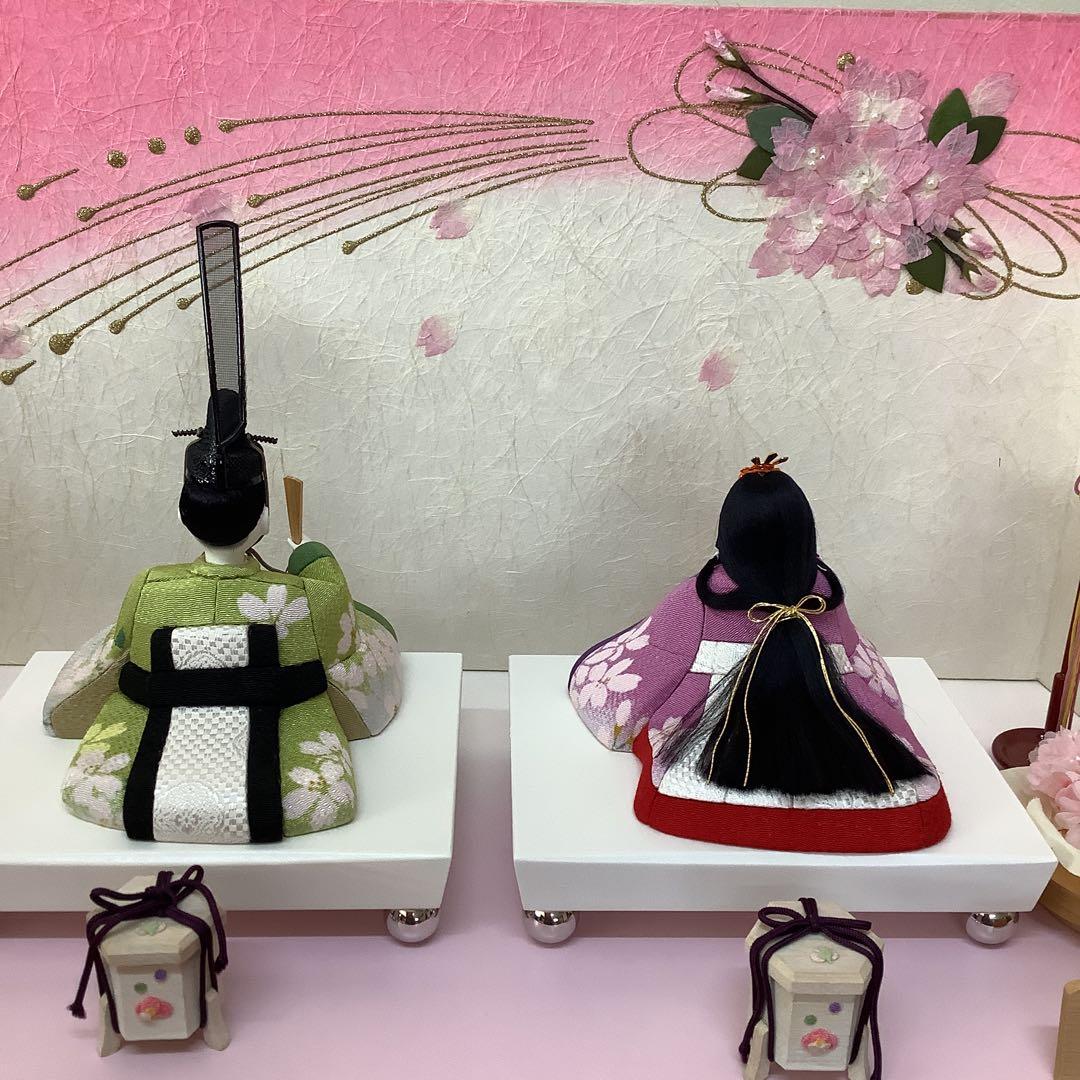 雛人形　木目込人形　親王飾り　月の宴　草園作