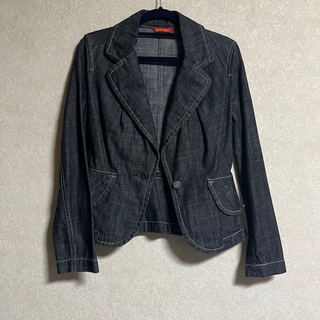 ヴィヴィアン　デニム　テーラードジャケット