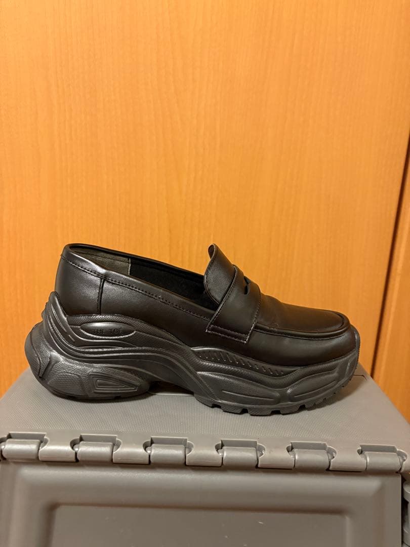 【トンカツ様】THE TOE Convent Loafer-black 23cm