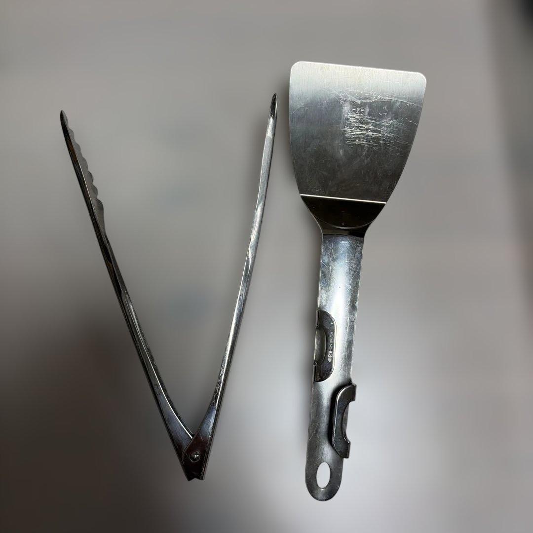 スノーピーク　バーベキュートングスパチュラセット