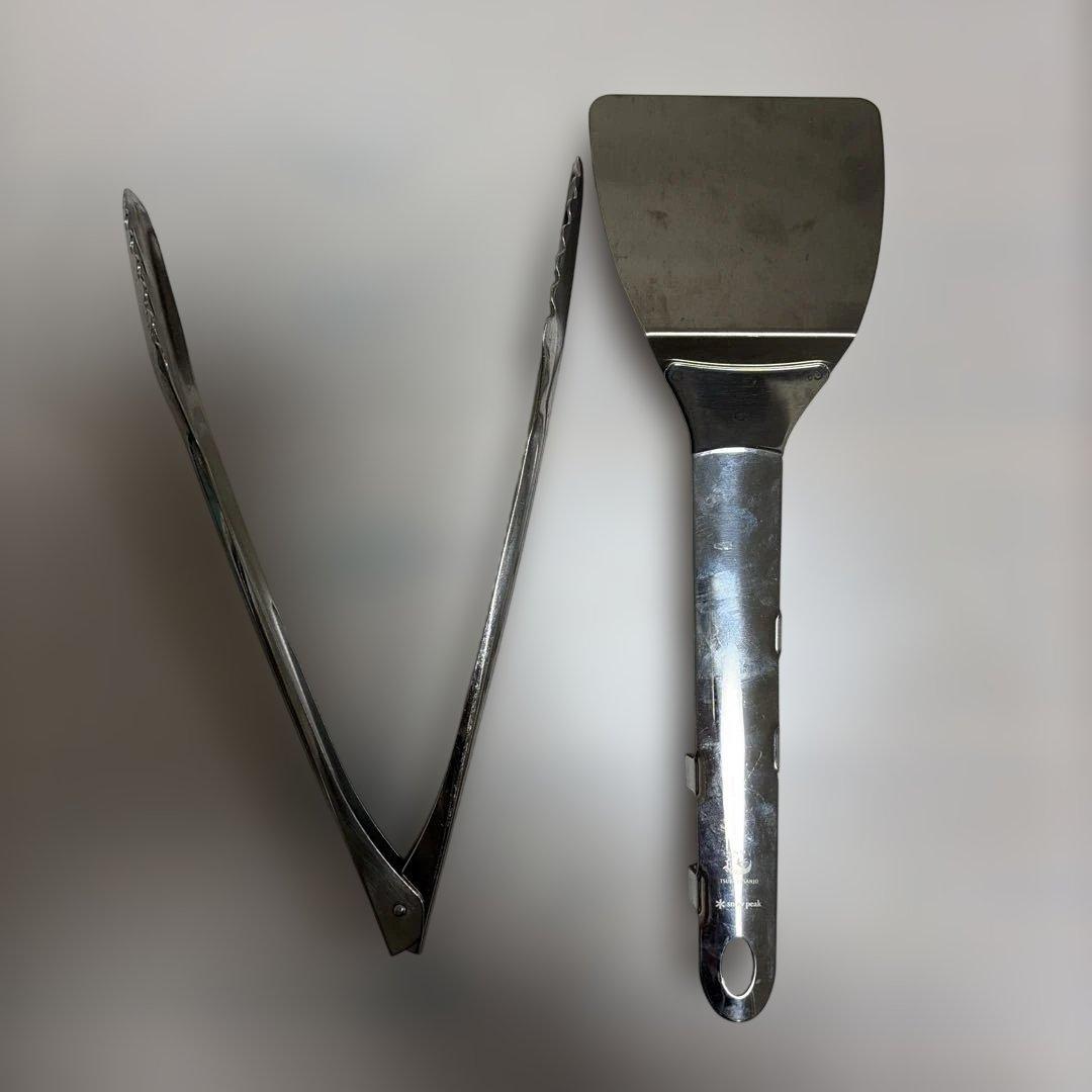 スノーピーク　バーベキュートングスパチュラセット