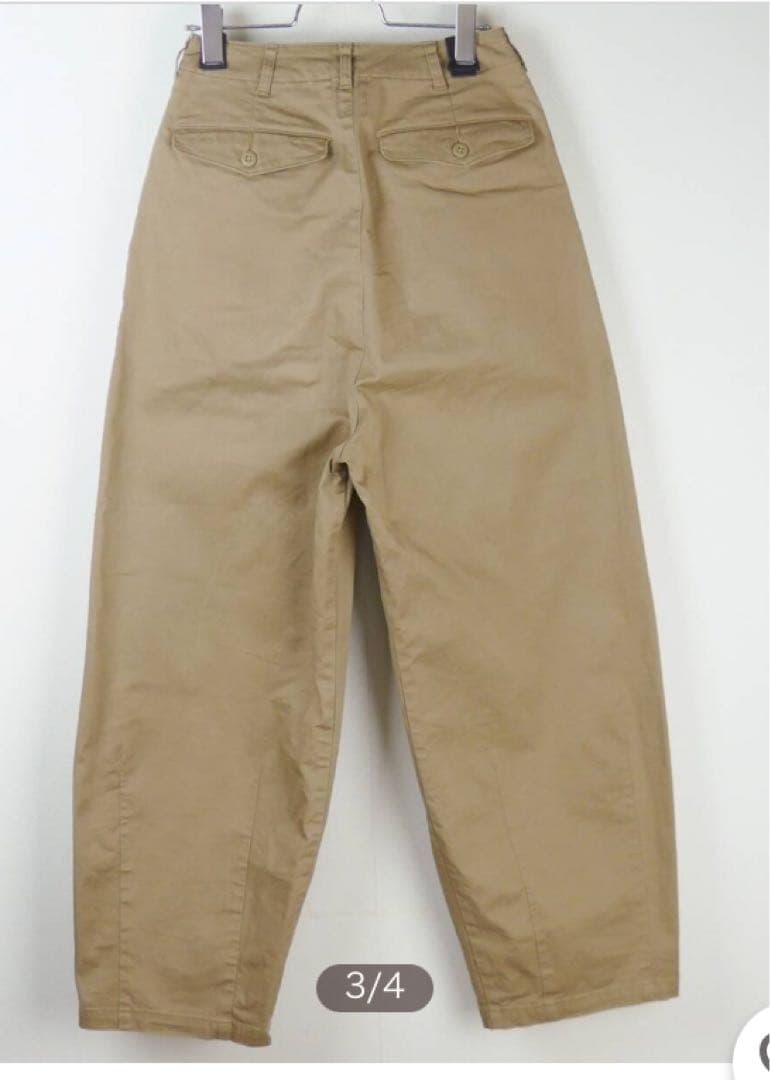 RHC Ron herman ワイドミリタリーパンツ ベージュ XS