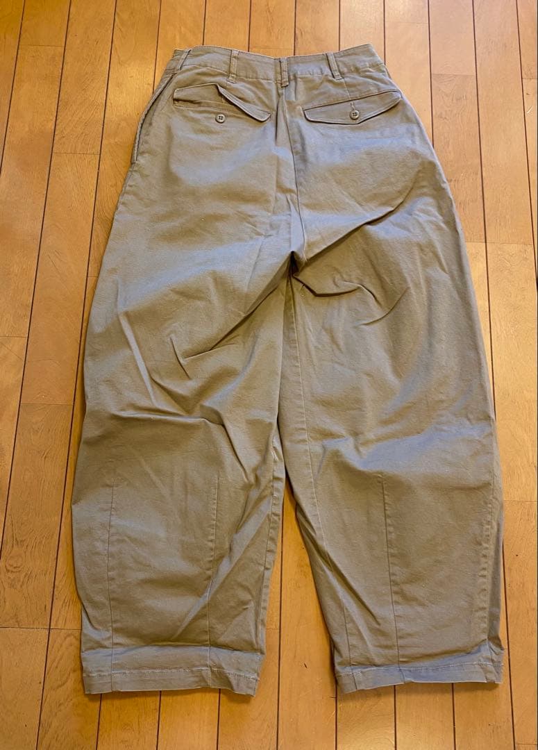RHC Ron herman ワイドミリタリーパンツ ベージュ XS