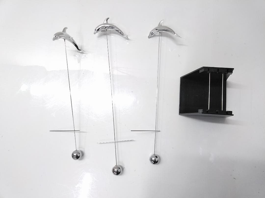 キネティックアート ISHIGURO製 イルカ ドルフィン 2個セット◆