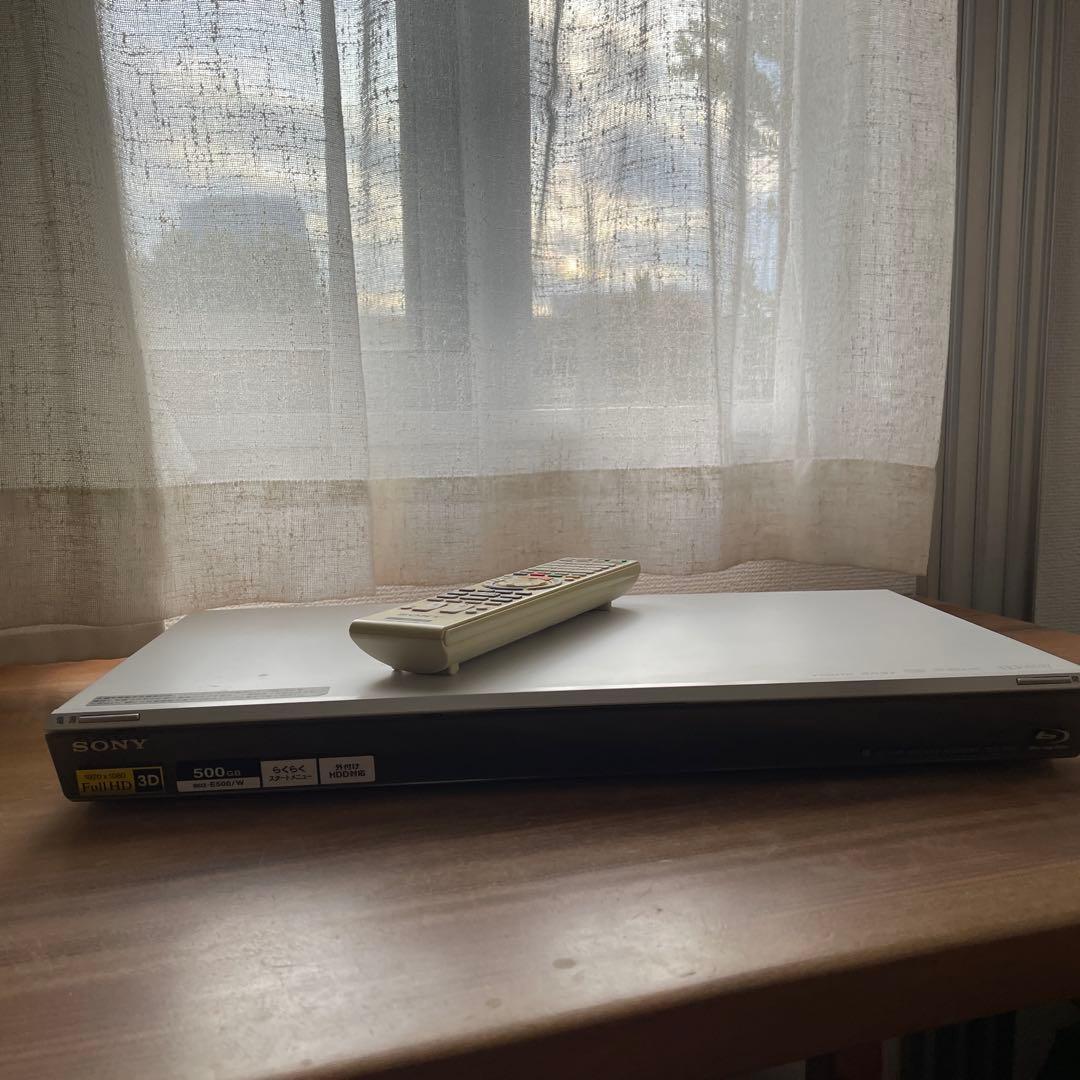SONY BDZ-E500/W ブルーレイレコーダー