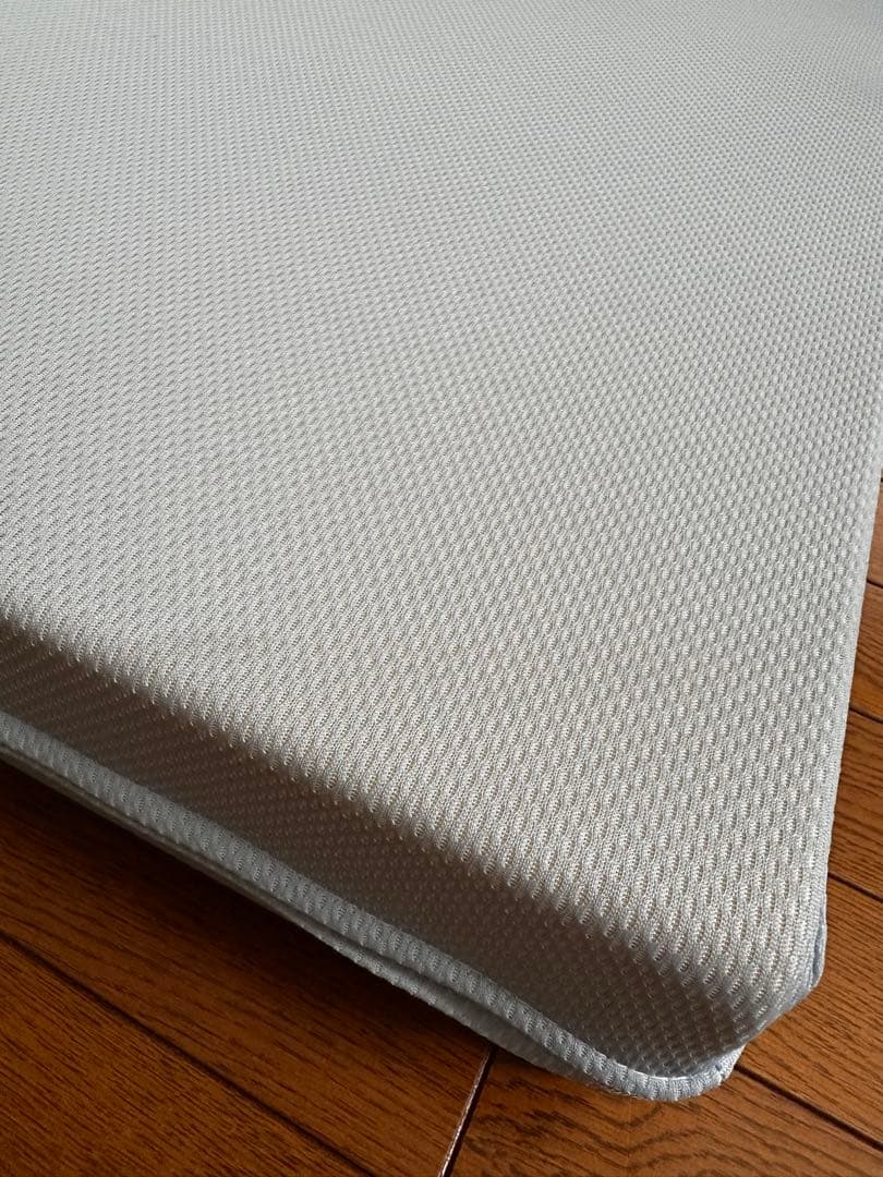 マニフレックス：メッシュ・ウィング 三つ折りマットレス シングル ミッドブルー