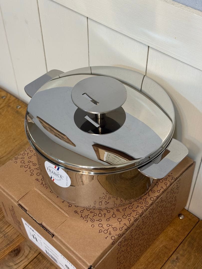 新品 CRISTEL 両手深鍋 G 16cm C16GK9