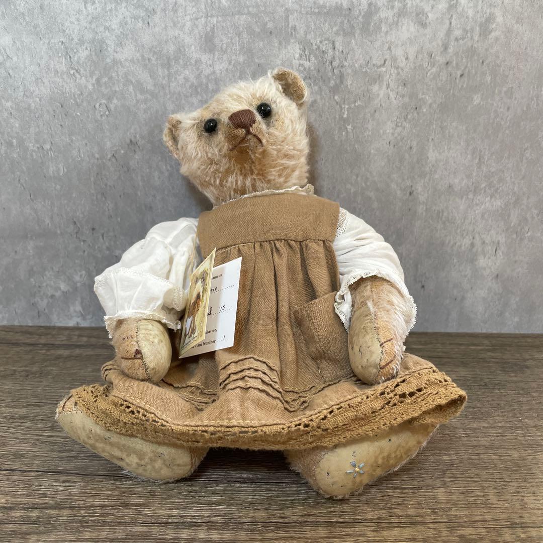 海外 アーティスト テディベア フォーゲットミーノット　 約28cm