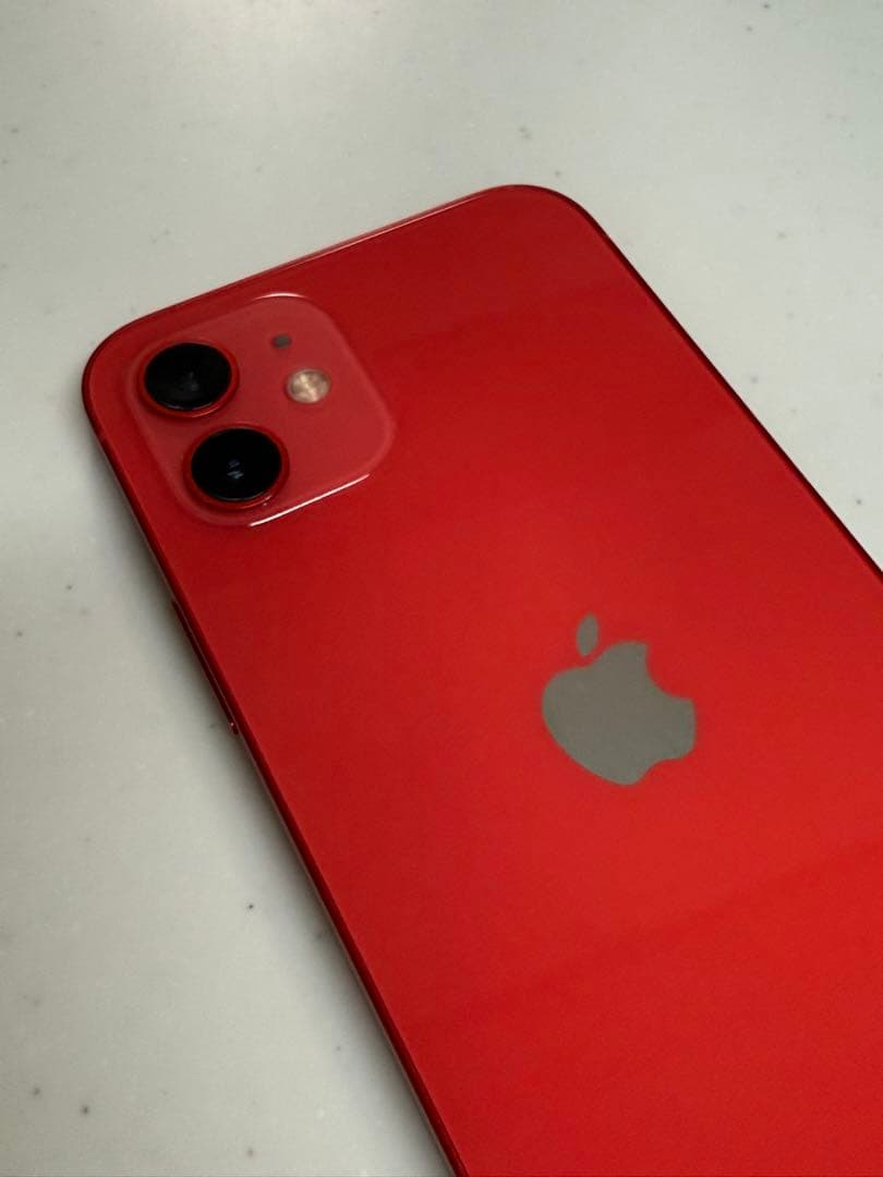 いのちゃん　Apple iPhone 12 赤 本体　128G