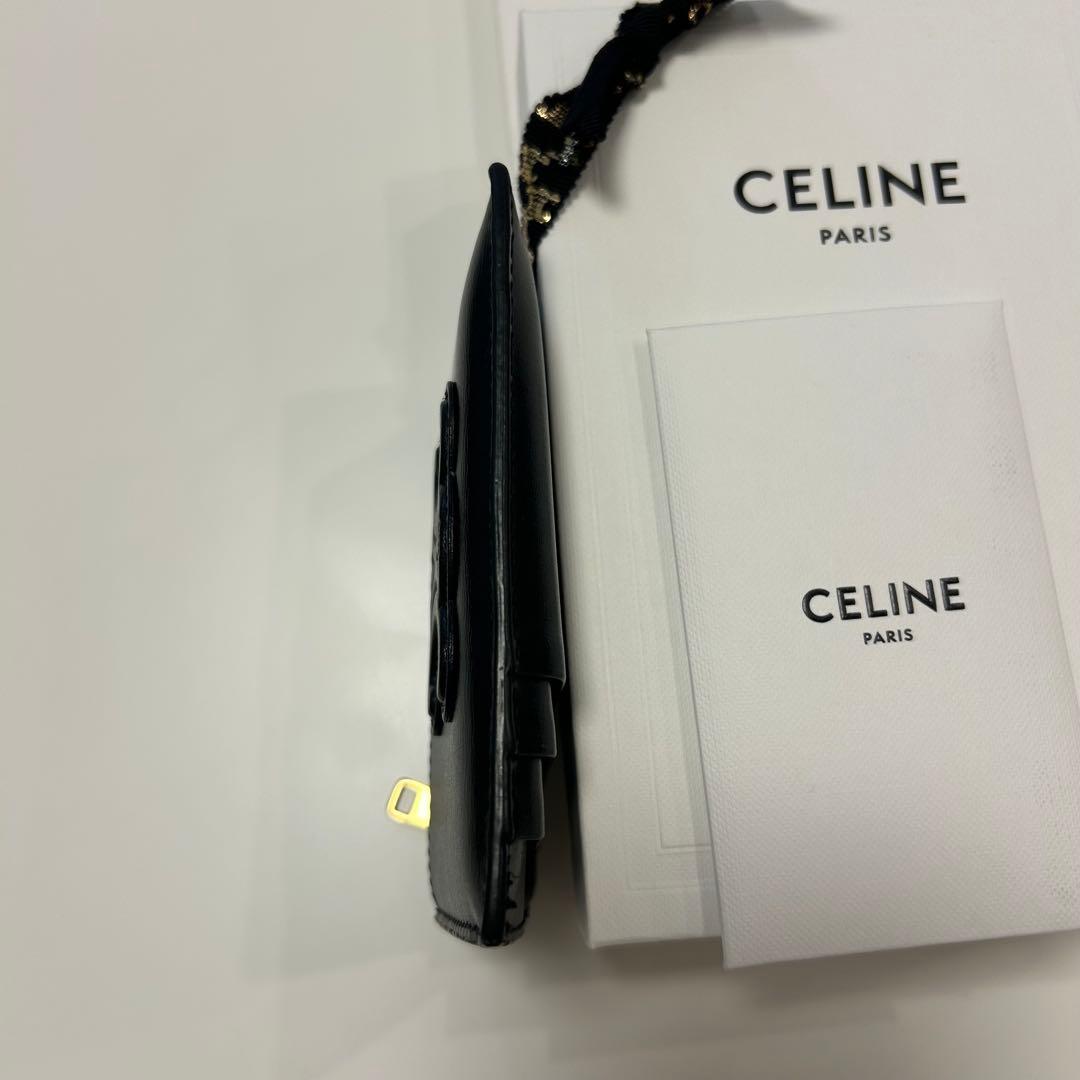 CELINE ジップ付きカードホルダー ケース