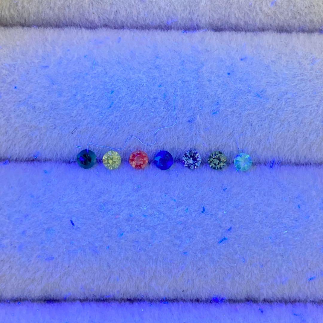 天然石　希少石　希少石リング　パライバトルマリン　アレキサンドライト　アウイ