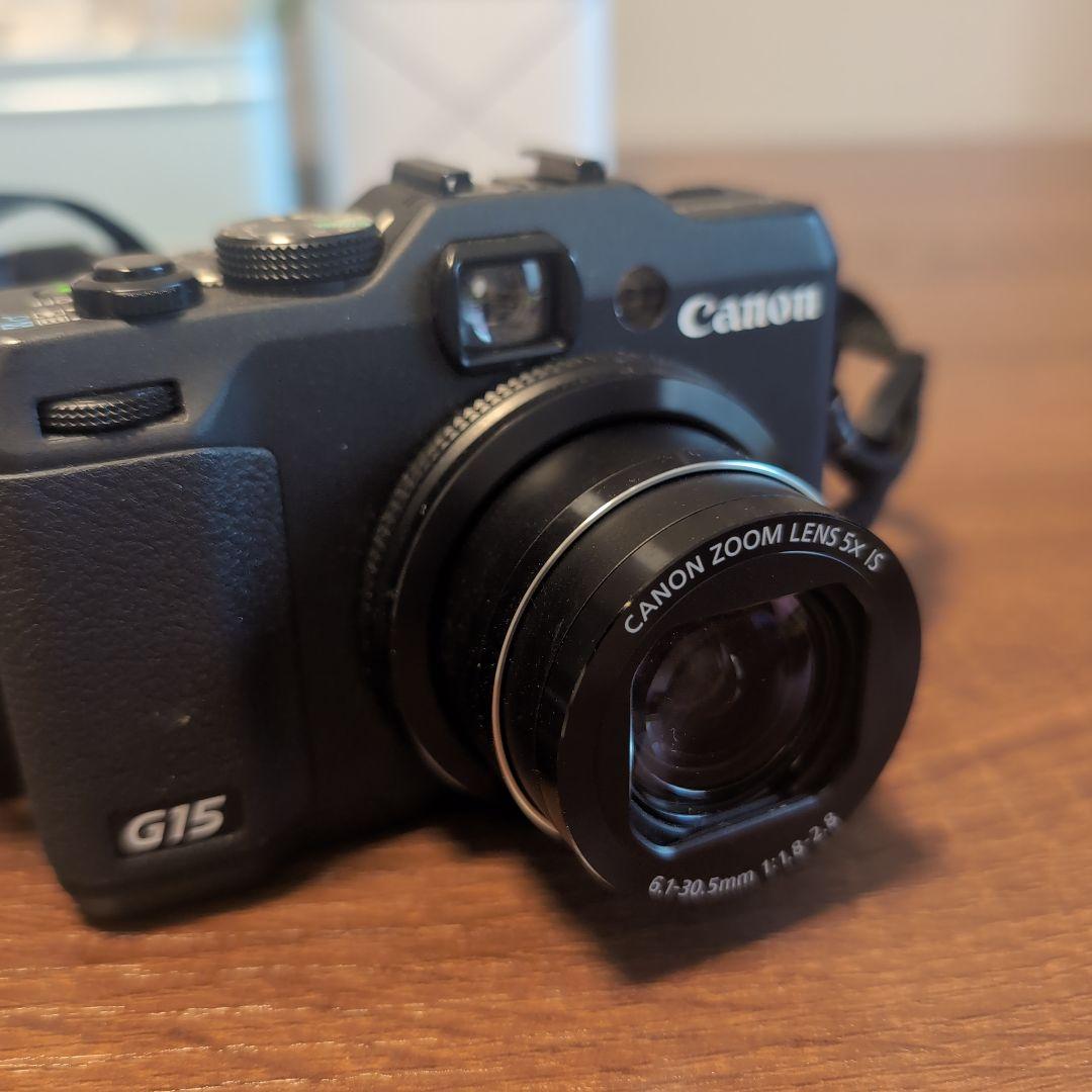 Canon　コンパクトデジタルカメラ】PowerShot G15 カバー付き