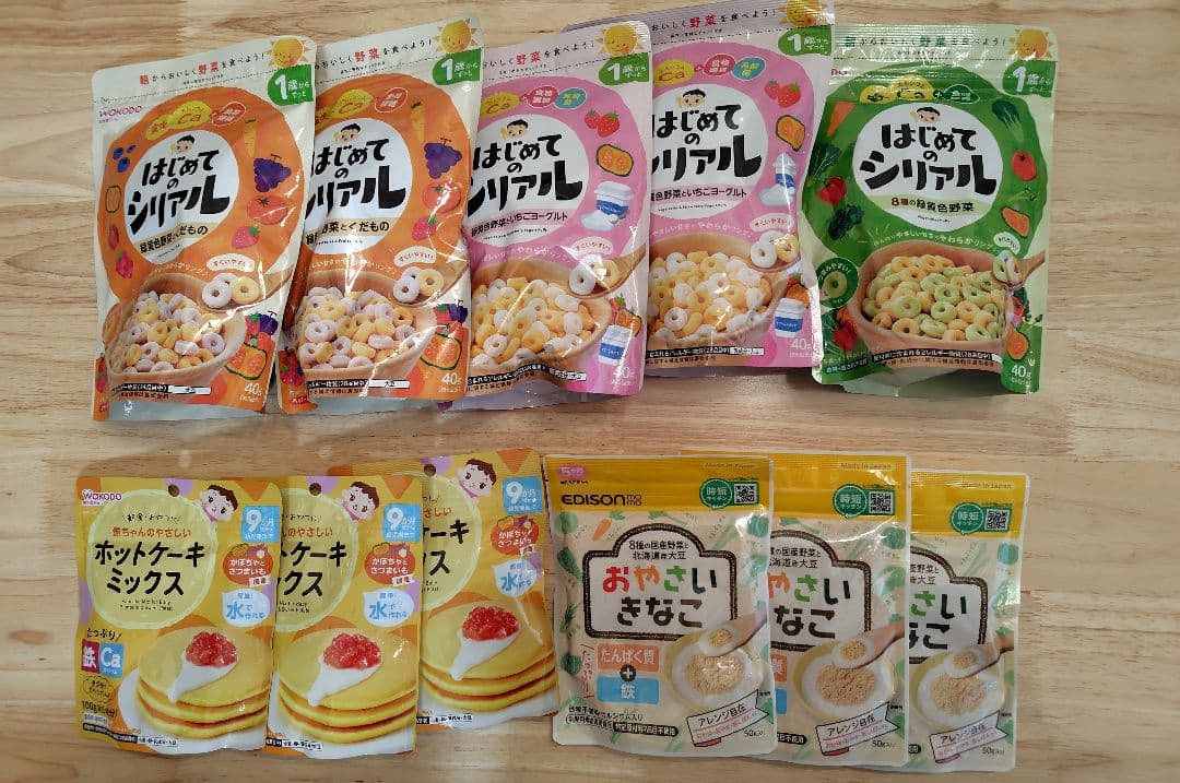 【ナツ】和光堂　キューピー　ベビーフード 12ヶ月　1歳4ヶ月89食セット