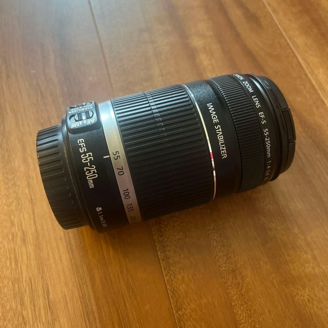 Canon ZOOM EF-S 55-250mm レンズ➕おまけ付き