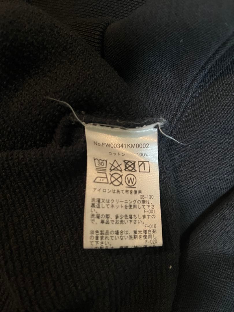 MAISON KITSUNÉ ダブルフォックススウェット　ブラック　Mサイズ