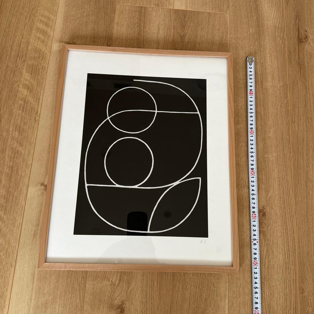 アートポスター 額入り 北欧 デザイナー インテリア 額装