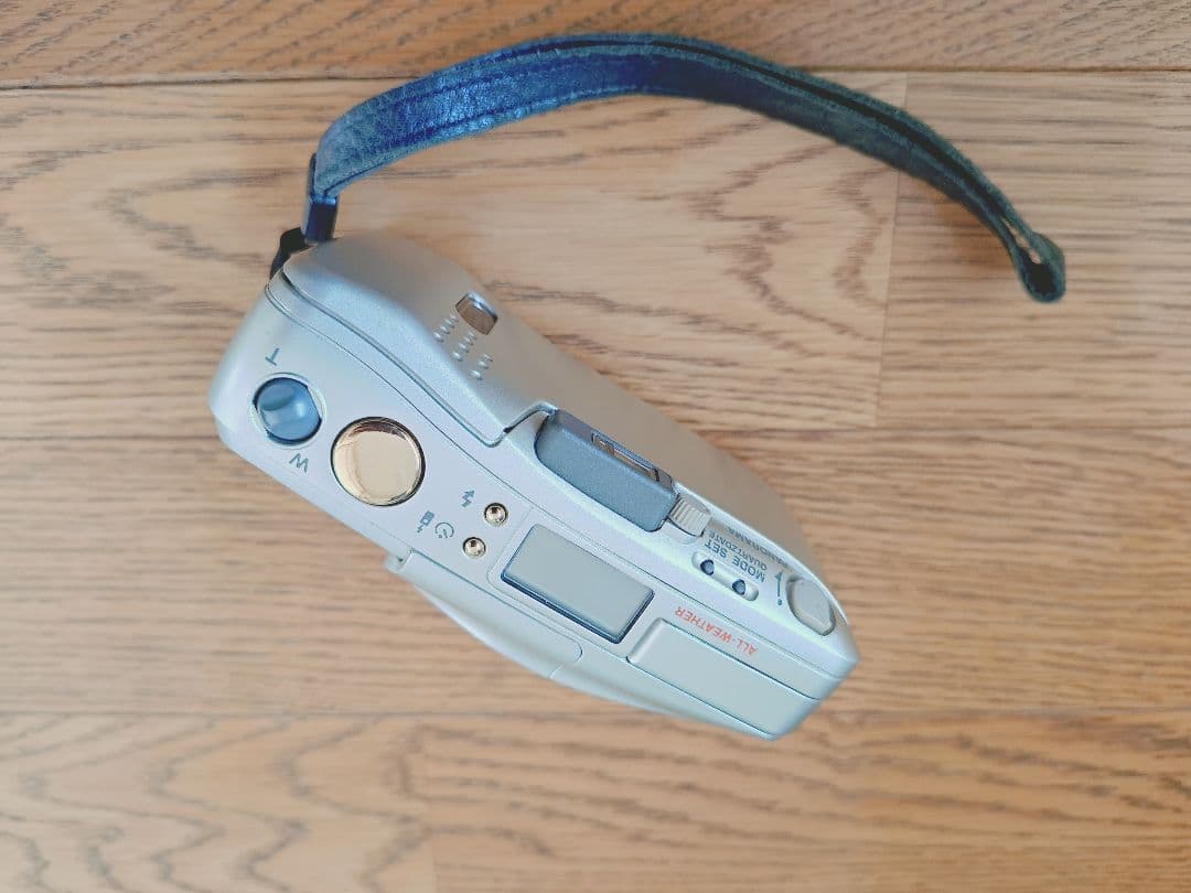 【美品】オリンパス　ZOOM 105 シルバー ケース付き