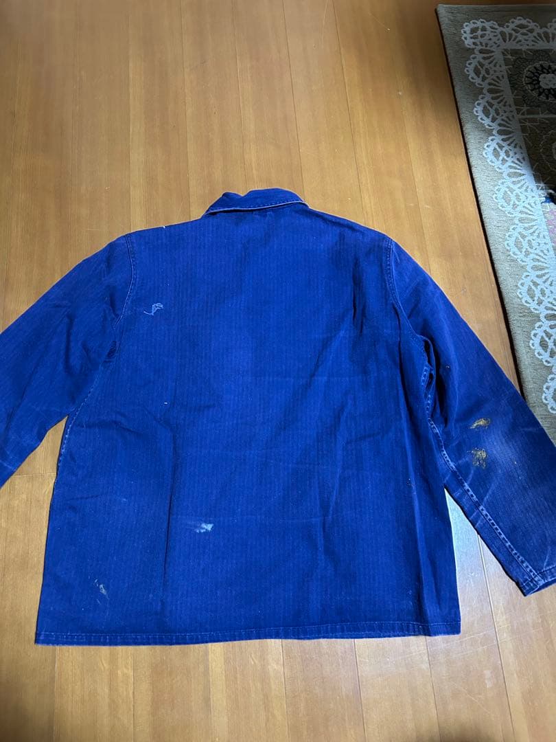 70s EURO WORK jacket HBT ヘリンボーン