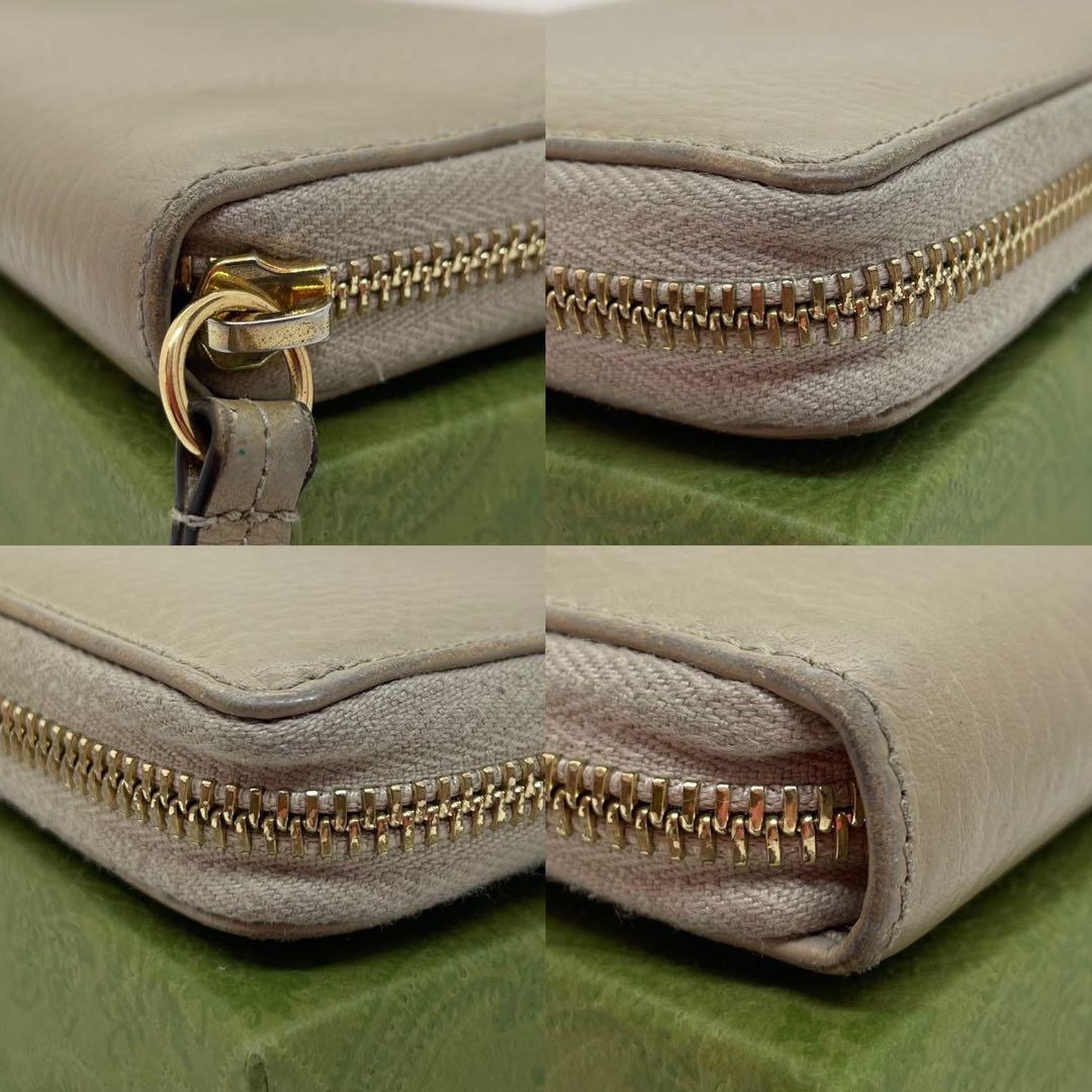 【美品/付属品完備】グッチ 456117 ・496334 GGマーモント 長財布