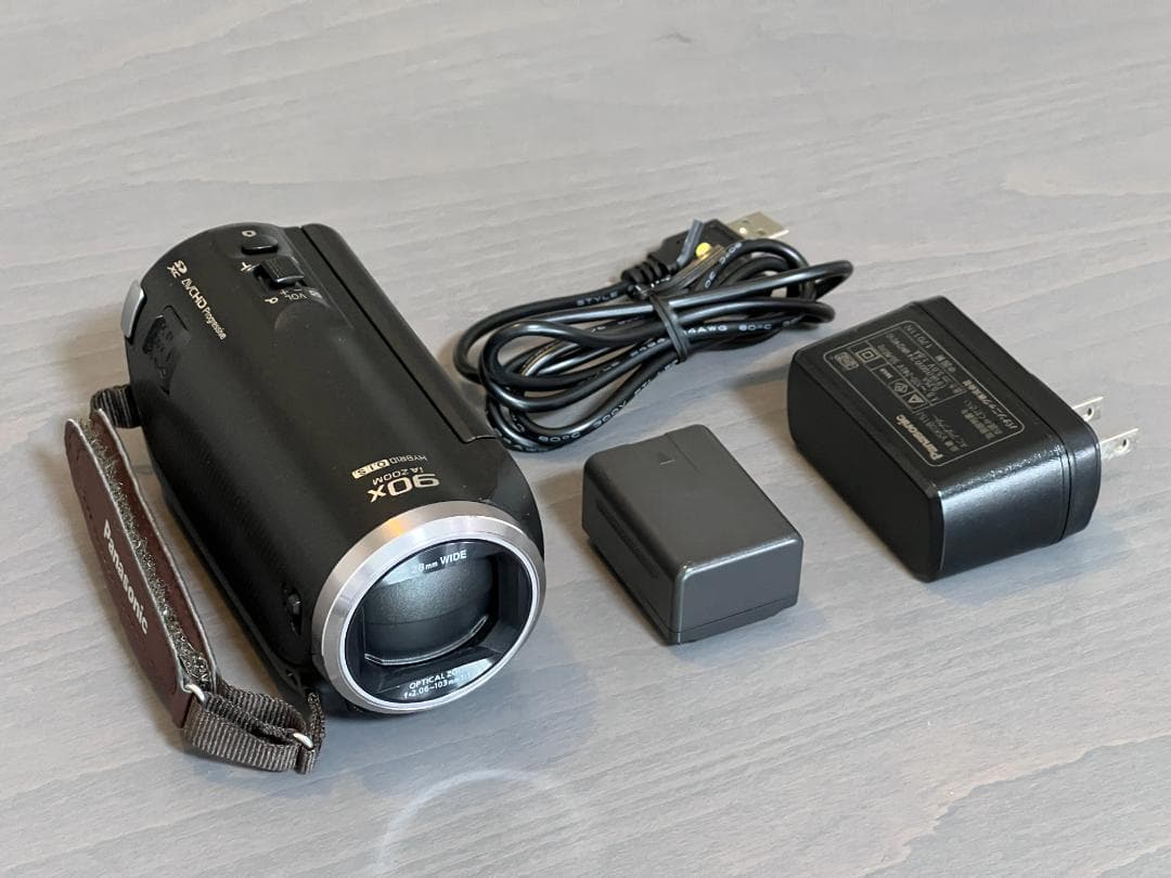 動作確認済 Panasonic HC-V360MS 50倍光学ズーム