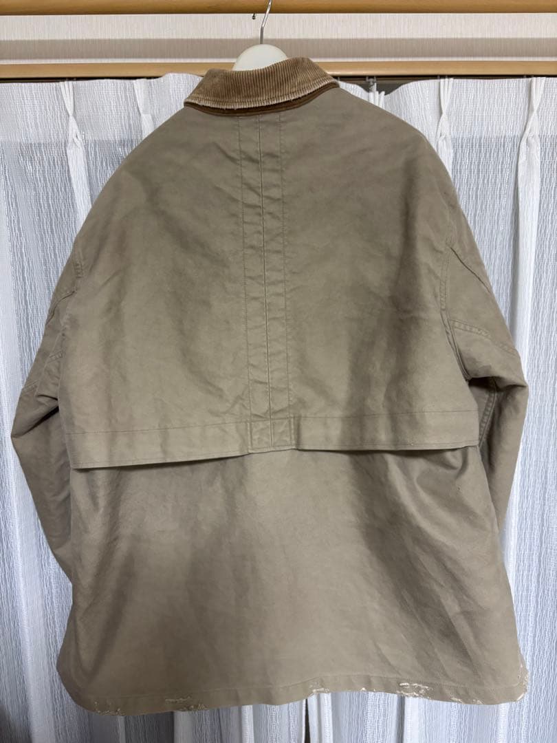 25AW ANCELLM MOLESKIN WORK JACKET カバーオール