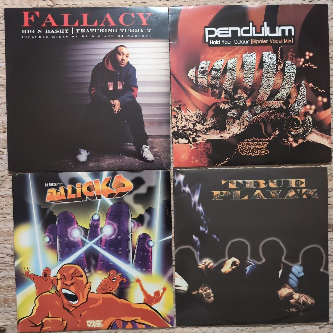 ドラムンベース レコード 30枚セットまとめ売り