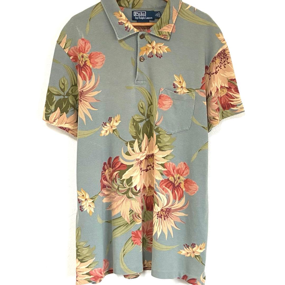ラルフローレン ポロシャツ 半袖シャツ アロハシャツ シャツ アロハ ハワイアン