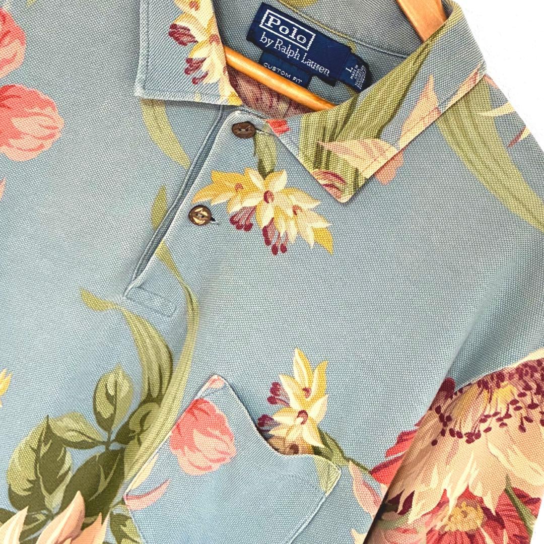 ラルフローレン ポロシャツ 半袖シャツ アロハシャツ シャツ アロハ ハワイアン