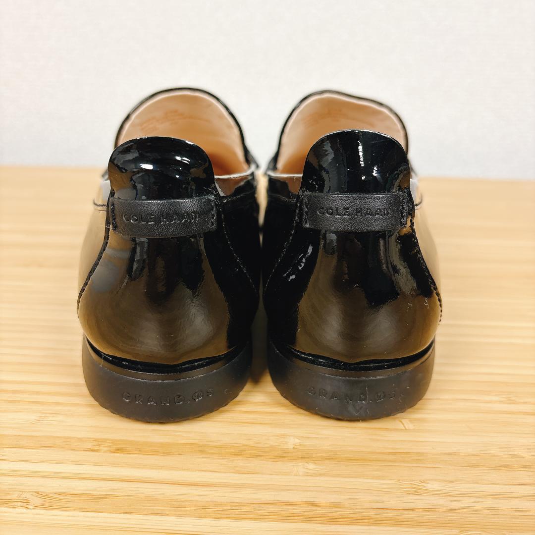 【試着程度】COLE HAAN コールハーン エナメル ローファー パテント
