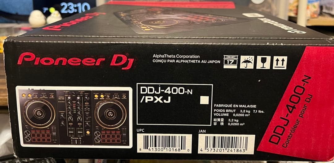 即発送 Pioneer DDJ-400-N 外箱付き　動作確認済み