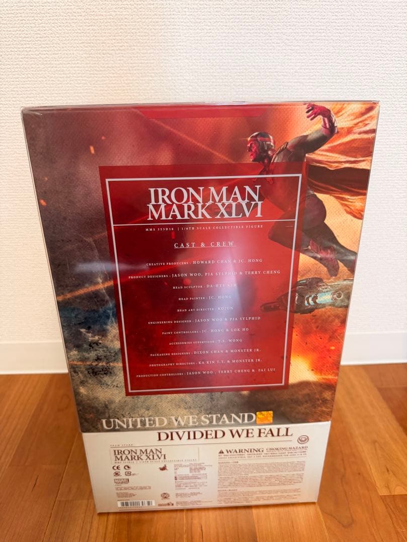 Hot toys ホットトイズ　アイアン マーク46 & キャプテン・アメリカ