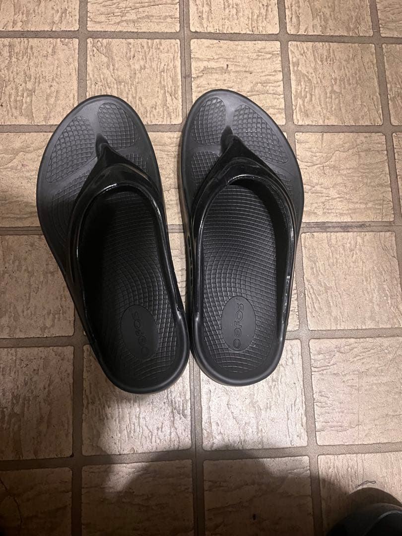 OOFOS ウーフォス　厚底リカバリーサンダル　38 24cm