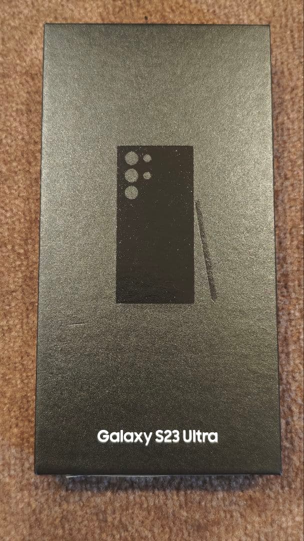 GALAXY S23 ultra ブラック16GB 容量256GB 極美品