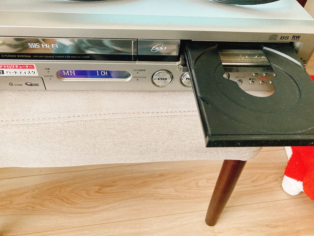 【値下げ】HDD DVD VHS レコーダー シャープ DV-TR12