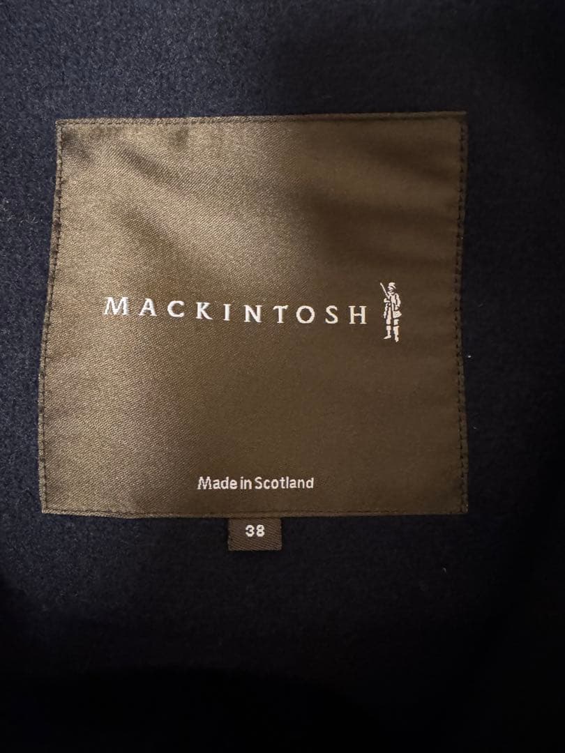 MACKINTOSH ネイビー ダッフルコート 38