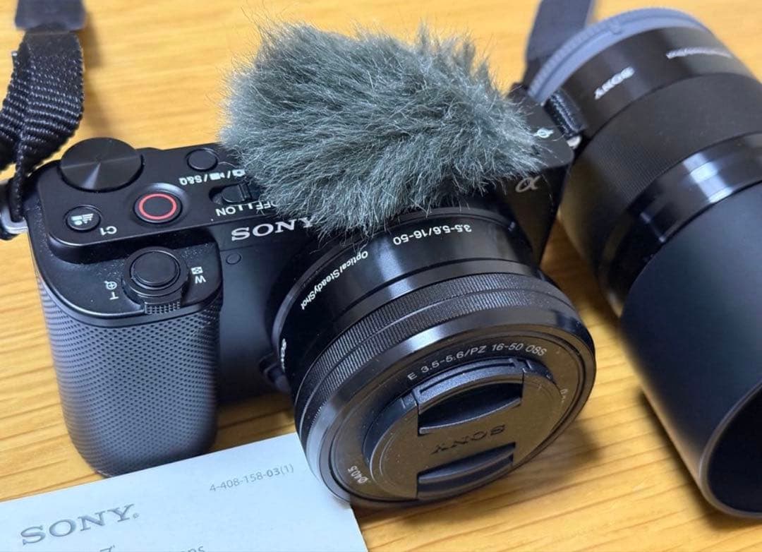 【⚠️単焦点レンズ付きの破格セット⚠️】SONY ZV-E10