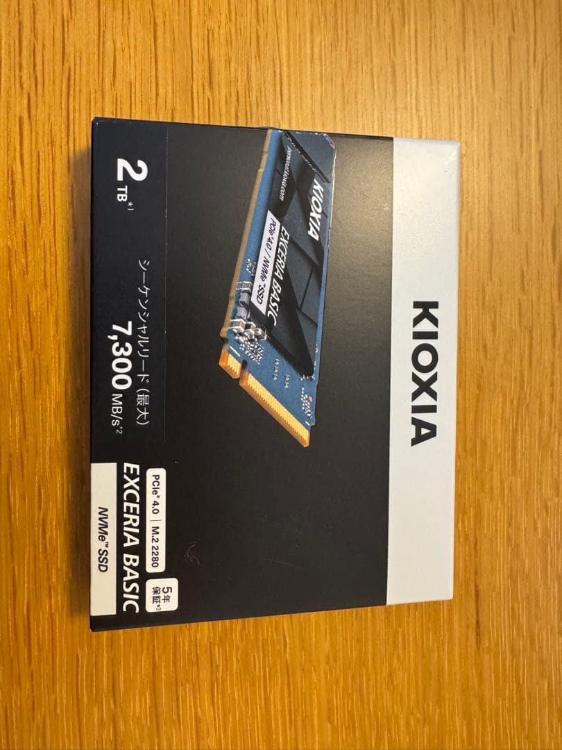 内蔵型SSD KIOXIA EXCERIA BASIC 2TB M.2 NVMe SSD