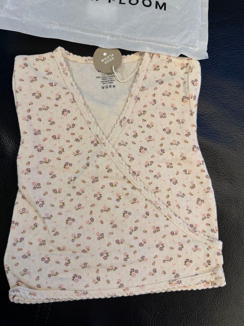 トップス soor ploom Warp Tee Calico Rosewood 4y