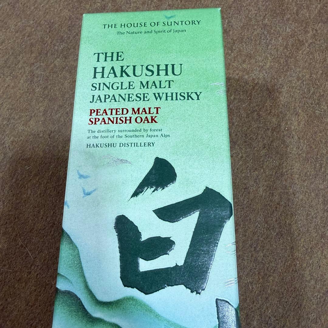 海外限定 白州 シングルモルト ピーテッドモルト スパニッシュオーク
