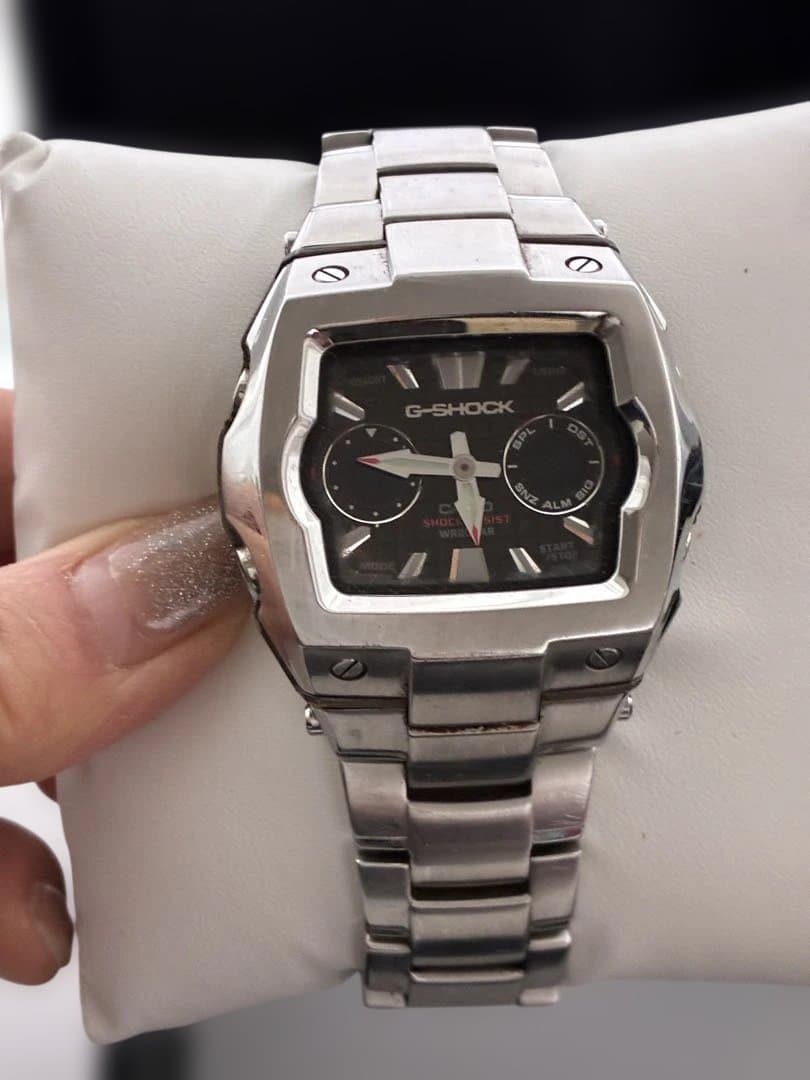 G-SHOCK CASIO 4762 シルバー/ブラック希少価値　製造終了