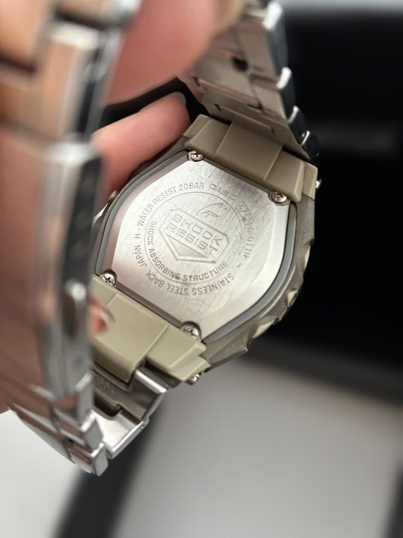 G-SHOCK CASIO 4762 シルバー/ブラック希少価値　製造終了