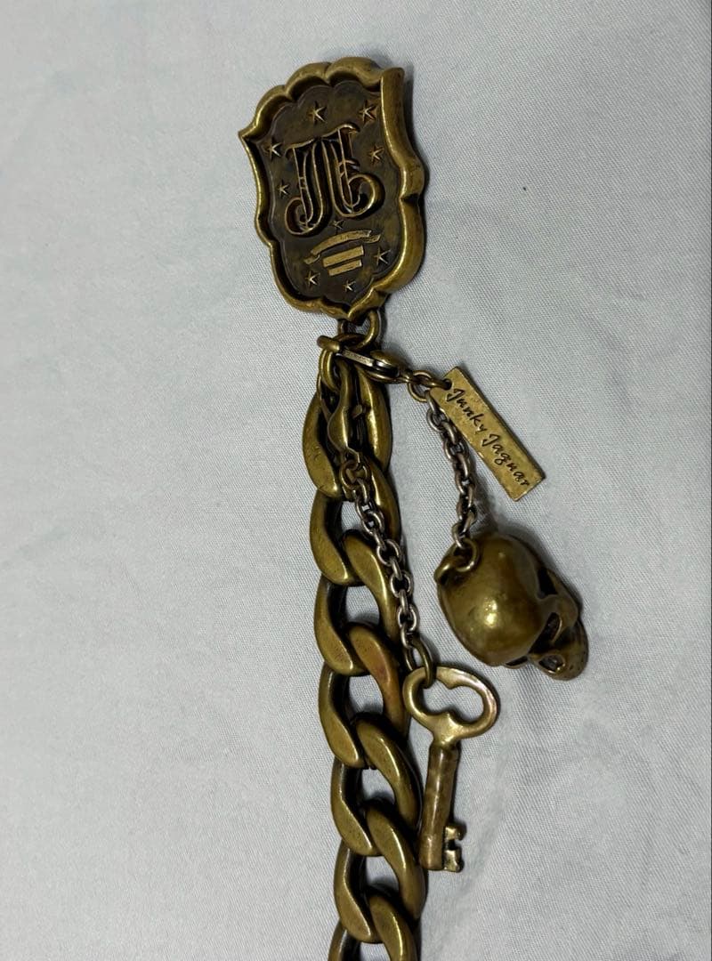 junky jaguar ブラスウォレットチェーン