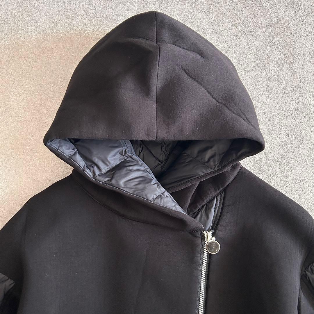 ★マルシャルテル MARECHAL TERRE ダウンパーカー サイズ2 黒